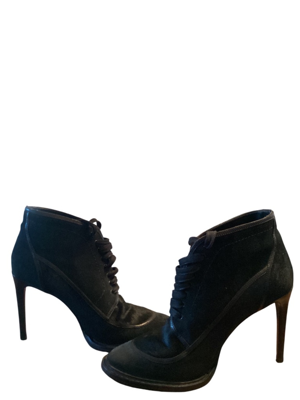 Burberry Prorsum Heritage Panfield suede Ankle boot 37.5